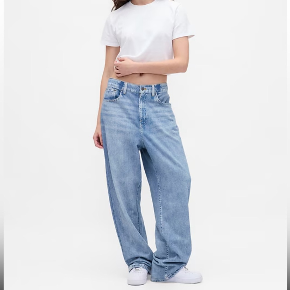 Gap x BÉIS Knit Denim Baggy Jeans (Unisex Sizing)